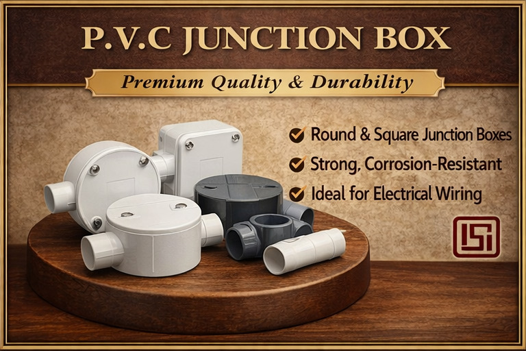 PVC junction box manufacturer in Imphal supplying electrical conduit boxes and wiring protection solutions in Takyel North-East