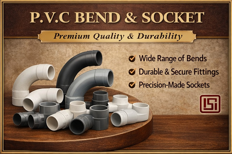 P.V.C Bend & Socket